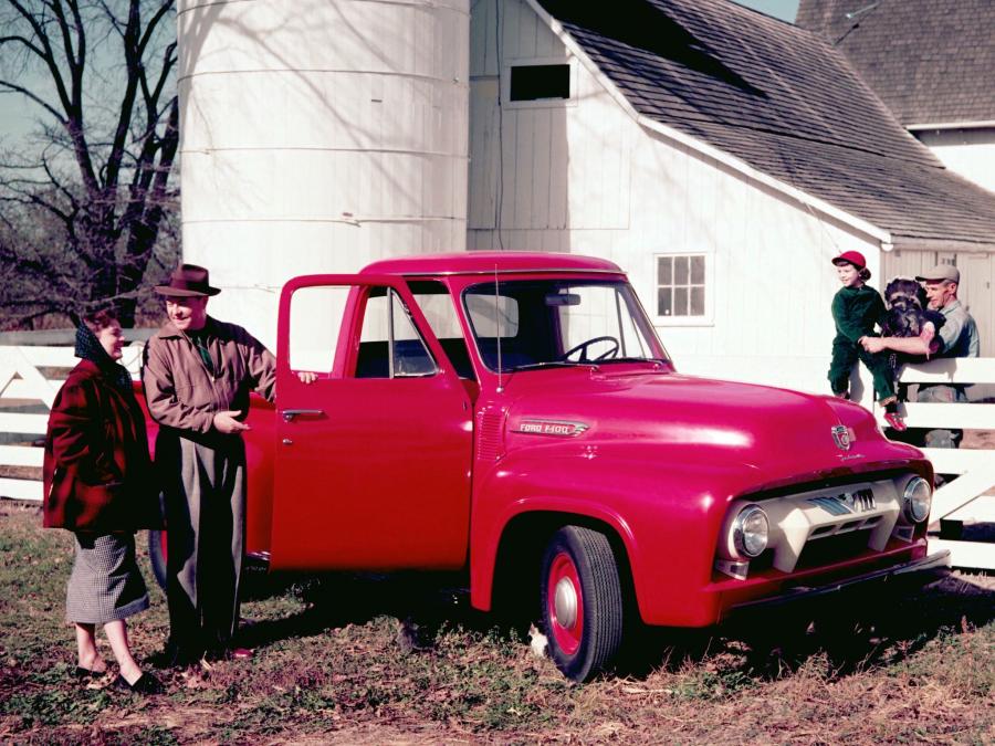  Ford F-100 Pickup 1954 года  (фото 9 из 9)